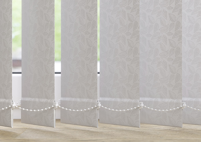 Flourish, Winter Grey - Vertical Blind - Image 4